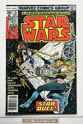 Buy Star Wars #15 Vol.1 Marvel Comics (1978) Cents Copy • 13.90£