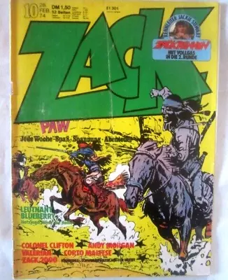 Buy Zack No. 10 28. February 1974 • 3.26£