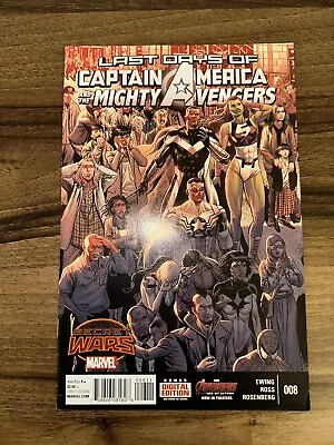 Buy Last Days Of Captain America & Mighty Avengers #8 - Marvel Comics - 2015 • 0.99£