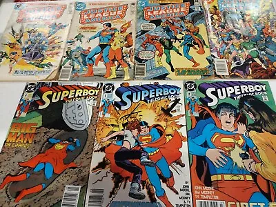 Buy Lot Of DC Comic Books Justice League America  Superboy • 7.99£