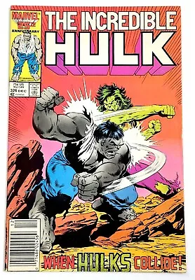 Buy Incredible Hulk #326 - (1986) 1st Rick Jones Hulk Vs. Hulk / Newsstand Edition • 23.79£