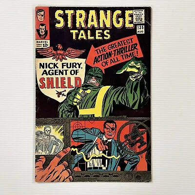 Buy Strange Tales #135 1965 VG/FN 1st Appearance Of Hydra & Shield Cent Copy • 120£