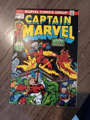 Buy Captain Marvel #27  1973 • 80.06£