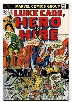 Buy Hero For Hire #12  1973 - Marvel  -VF+ - Comic Book • 35.66£