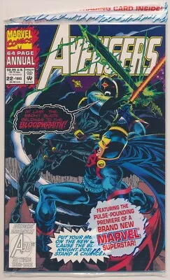 Buy The Avengers #22 Annual Comic Book - Marvel Comics! SEALED & TRADING CARD! • 5.93£