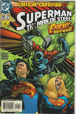 Buy Superman: The Man Of Steel #102 (1991-2003) DC Comics, Critical Condition • 2.97£
