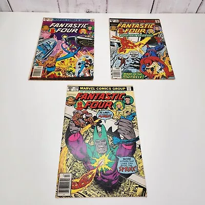 Buy Fantastic Four #205 #207 #208 - Newsstand Edition Comic Lot Of 3 (Marvel Comics) • 23.67£