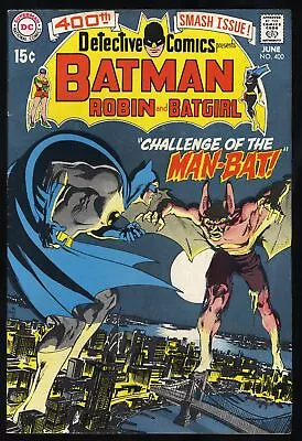 Buy Detective Comics (1937) #400 FN+ 6.5 1st Man-Bat! Neal Adams Cover! DC Comics • 240.48£