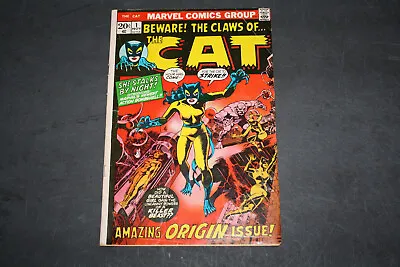 Buy The Cat #1 - Rare 1972 US Marvel Comics Group Premiere Issue - Marie Severin Art • 68.56£