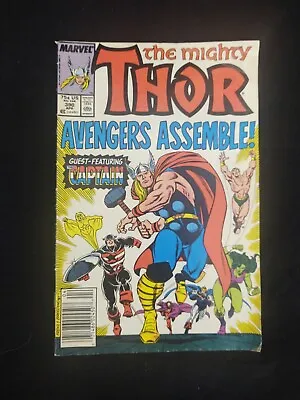 Buy Thor #390  Avengers Assemble Captain America Mjolnir • 13.39£