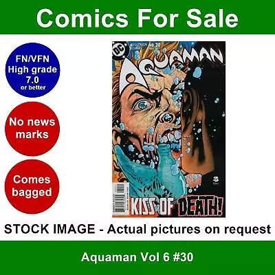 Buy DC Aquaman Vol 6 #30 Comic - FN/VFN Clean 01 July 2005 • 4.99£