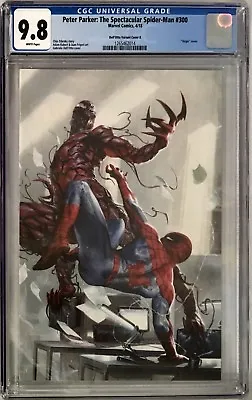 Buy Peter Parker: Spectacular Spider-Man #300 CGC 9.8 Dell'Otto Virgin Variant B! • 86.73£