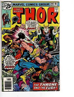 Buy Thor #249 Marvel Comic Book 1976 John Buscema Art VF/NM • 11.91£
