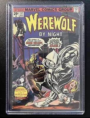 Buy Werewolf By Night 32 | 1st Appearance Of Moon Knight | Marvel Comics 1975 • 596.45£