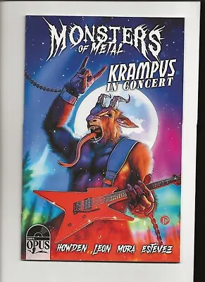 Buy Monsters Of Metal Krampus In Concert #1  Incentive Dwayne Harris VARIANT • 9.59£