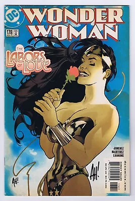 Buy Wonder Woman #178 VF Signed W/COA Adam Hughes 2002 DC Comics • 25.02£