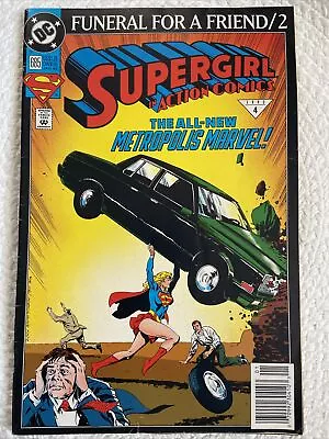 Buy Supergirl Action Comics Funeral For A Friend/2 #685 DC Jan 93 Metropolis Marvel • 20.11£