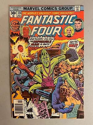 Buy Fantastic Four 176, VF-7.5, Marvel Bronze 1976, Perez, Kirby, Impossible Man • 12.38£