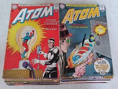 Buy The Atom Lot Of 26 DC Vintage Comics Early #s 19 Etc • 187.89£