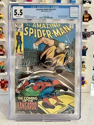 Buy The Amazing Spider-Man #81 1st App. Of Kangaroo CGC 5.5 • 96.51£
