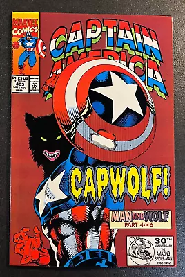 Buy Captain America 405 KEY 1st App CAPWOLF V 1 Man Werewolf Avengers X Men Marvel • 7.91£