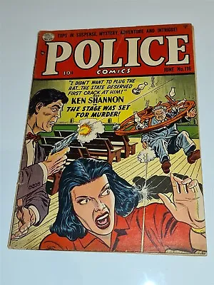 Buy Police Comics #116 Fr (1.0) June 1952 Quality Comics Read Description** • 19.99£