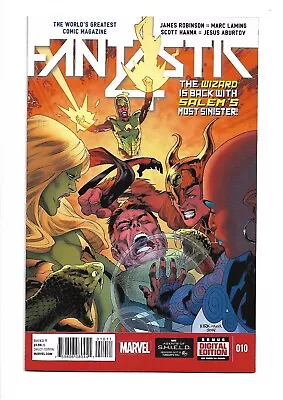 Buy Marvel Comics - Fantastic Four (2014) #10 (Nov'14) Very Fine • 2£