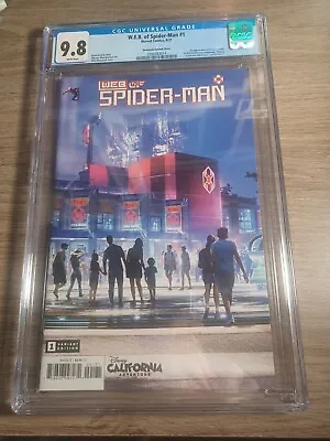 Buy W.E.B. Of Spider-Man #1 CGC 9.8 Matuszak Variant Marvel Comics C193 • 44.16£