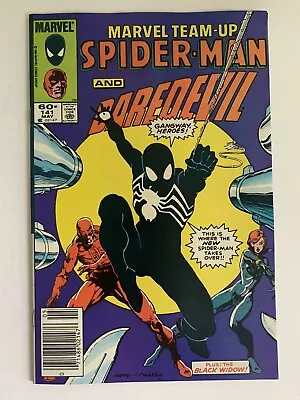Buy Marvel Team-up #141 8.5 Vf+ 1984 Newsstand Spider-man And Daredevil Marvel • 63.92£