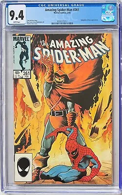 Buy Amazing Spider-Man #261 CGC 9.4 White. Classic Vess Hobgoblin Cover!! • 50£