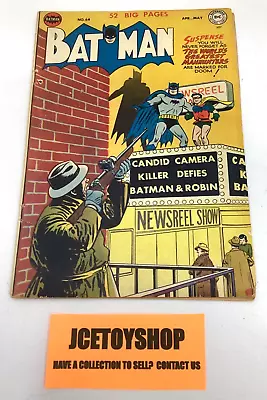 Buy Dc Comics 1950 Batman 64 Golden 2nd Appearance Killer Moth 52 Big Pages • 320.24£