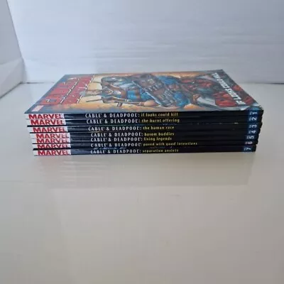 Buy Deadpool And Cable 1-7 Lot Of 7 Graphic Novel Marvel 1 2 3 4 5 6 7 Softcover • 50£