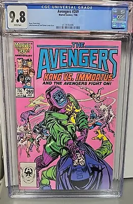 Buy Avengers #269 CGC 9.8 1986 Marvel Comics Council Of Kang Immortus • 104.07£