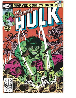 Buy Incredible Hulk #245 (3/80) F/VF (7.0) Great Bronze Age! • 6.49£
