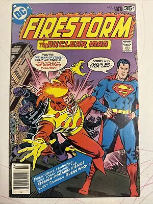 Buy Firestorm, The Nuclear Man #2: “Danger Is Double Death!” DC Comics 1978 VF/NM • 7.12£