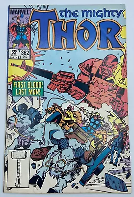 Buy The Mighty Thor Vol. 1 No. 362, Vintage 1985 Marvel Comics • 3.94£
