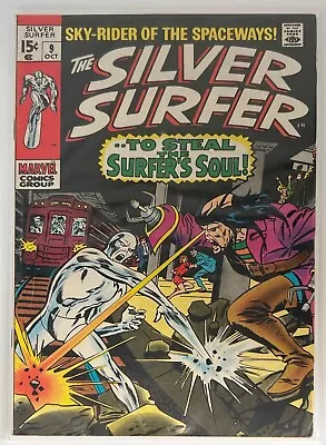 Buy Marvel Comics Silver Surfer #9 1969 Mephisto  Stan Lee • 46.87£