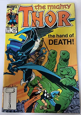 Buy The Mighty Thor #343 Marvel Comics 1984 • 7.95£