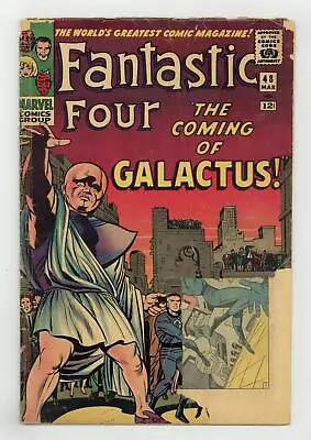 Buy Fantastic Four #48 FR 1.0 1966 1st App. Galactus, Silver Surfer • 695.58£