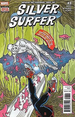 Buy Silver Surfer #8 (NM)`16 Slott/ Allred • 4.95£