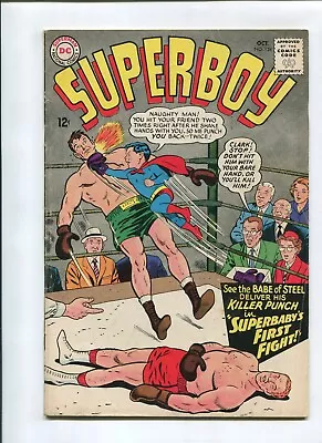 Buy Superboy #124 (5.0) *the Fisherman Collection* First Fight 1965 • 11.75£