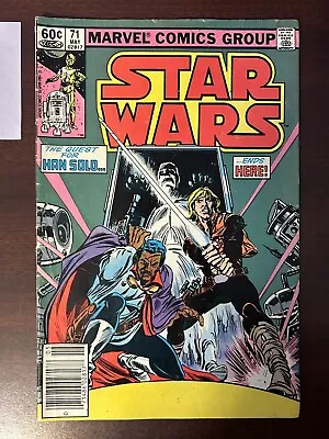 Buy Star Wars #71 VF Marvel Comics 1983 Newsstand 1st Full Appearance Bossk • 15.99£
