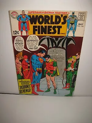 Buy World's Finest Comics #184 (1969): Curt Swan Cover Art! Silver Age DC • 6.39£
