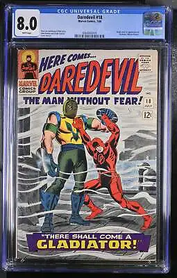 Buy Daredevil 18 CGC 8.0 WHITE PAGES • 220.17£