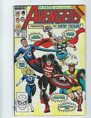Buy The Mighty Avengers #300 Marvel 1989 VF/NM Or Better! Inferno!  Combine Ship • 6.39£