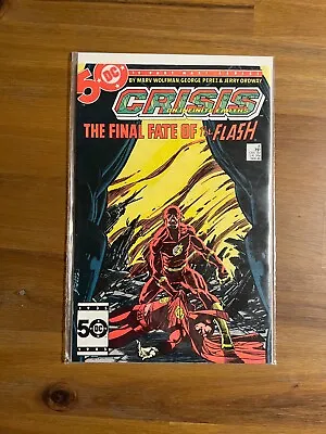 Buy DC Crisis On Infinite Earths #8 Copper Age Comic Book 1985 Final Fate Of Flash • 12.06£