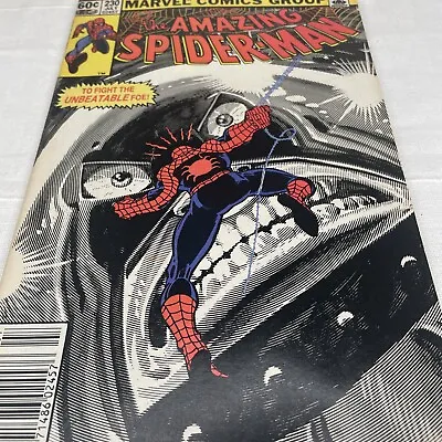 Buy Amazing Spider-Man #230 NEWSSTAND (1982) Romita Jr. Juggernaut Cover Mid Grade • 18.76£