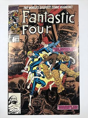 Buy Fantastic Four #347(Dec1990) Spider Man/ Wolverine /Hulk / Ghost Rider 2nd Print • 6.39£