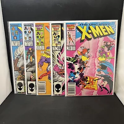 Buy 1987 Uncanny X-Men Lot 5 Books. Issue #’s 208 209 215 216 & 223 Marvel (B12)(35) • 12.61£