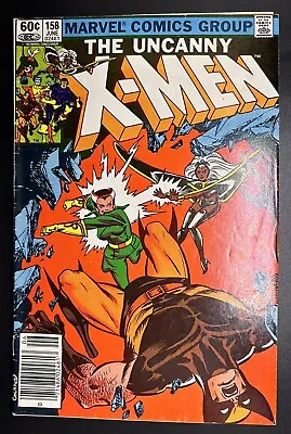 Buy 🔥🔥uncanny X-men #158 ( Marvel,  1982) 2nd App. Of Rogue  Newsstand🔥🔥 • 19.99£